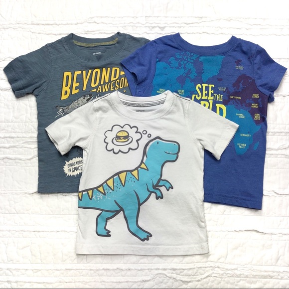 Carter's Other - Bundle of 3 Toddler Boy 18 Month T-Shirts
